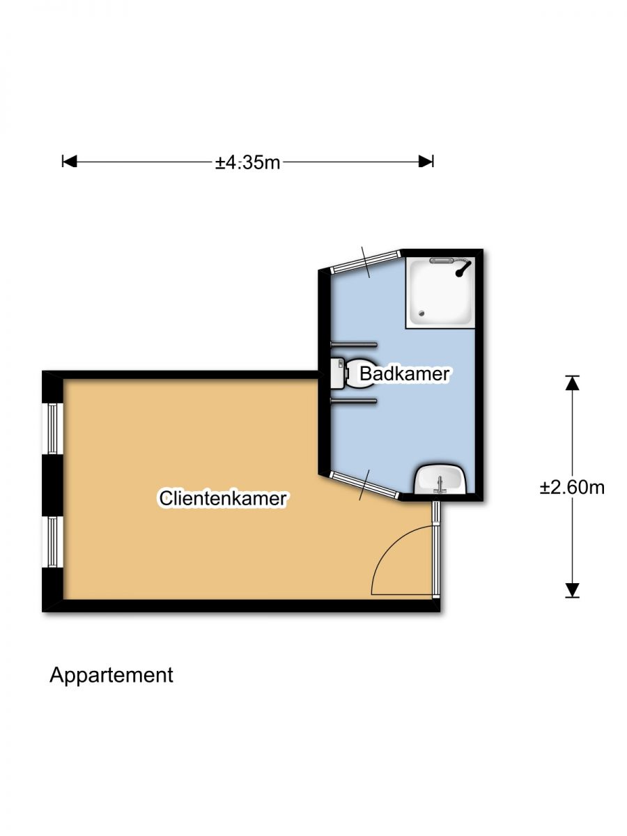 Appartement WZH Prinsenhof