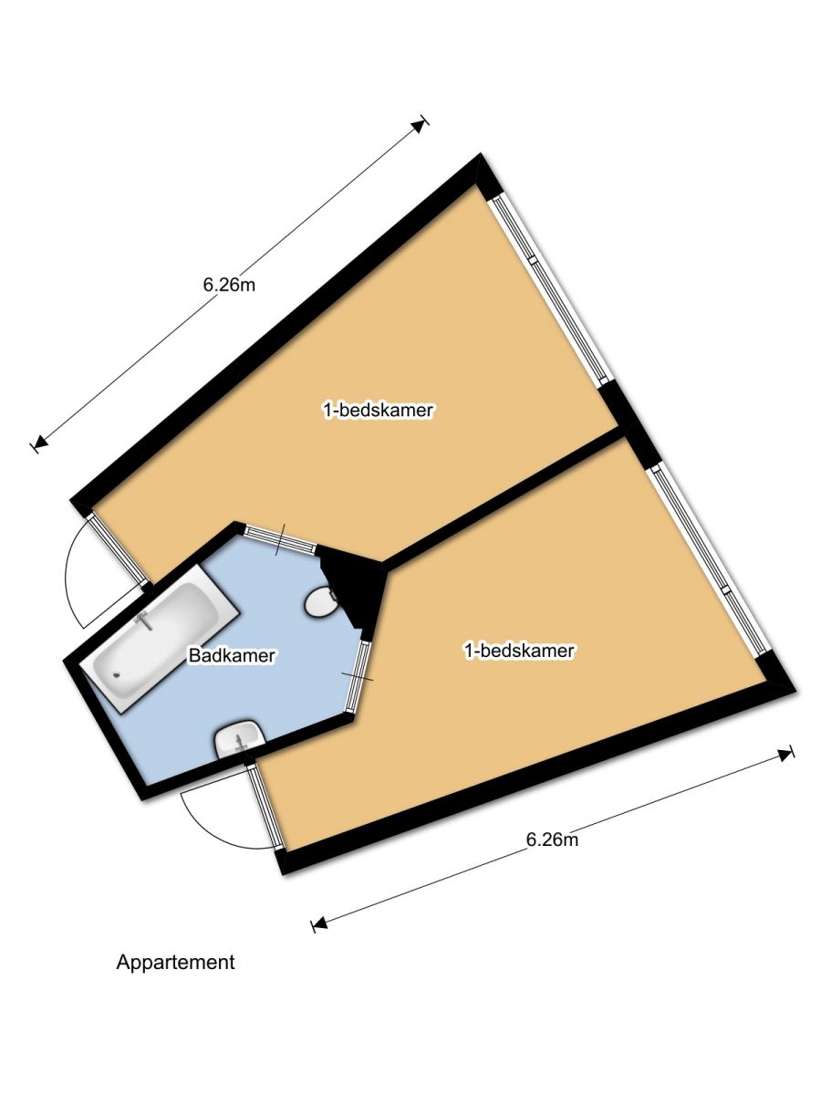 Appartement WZH Nieuw Berkendael