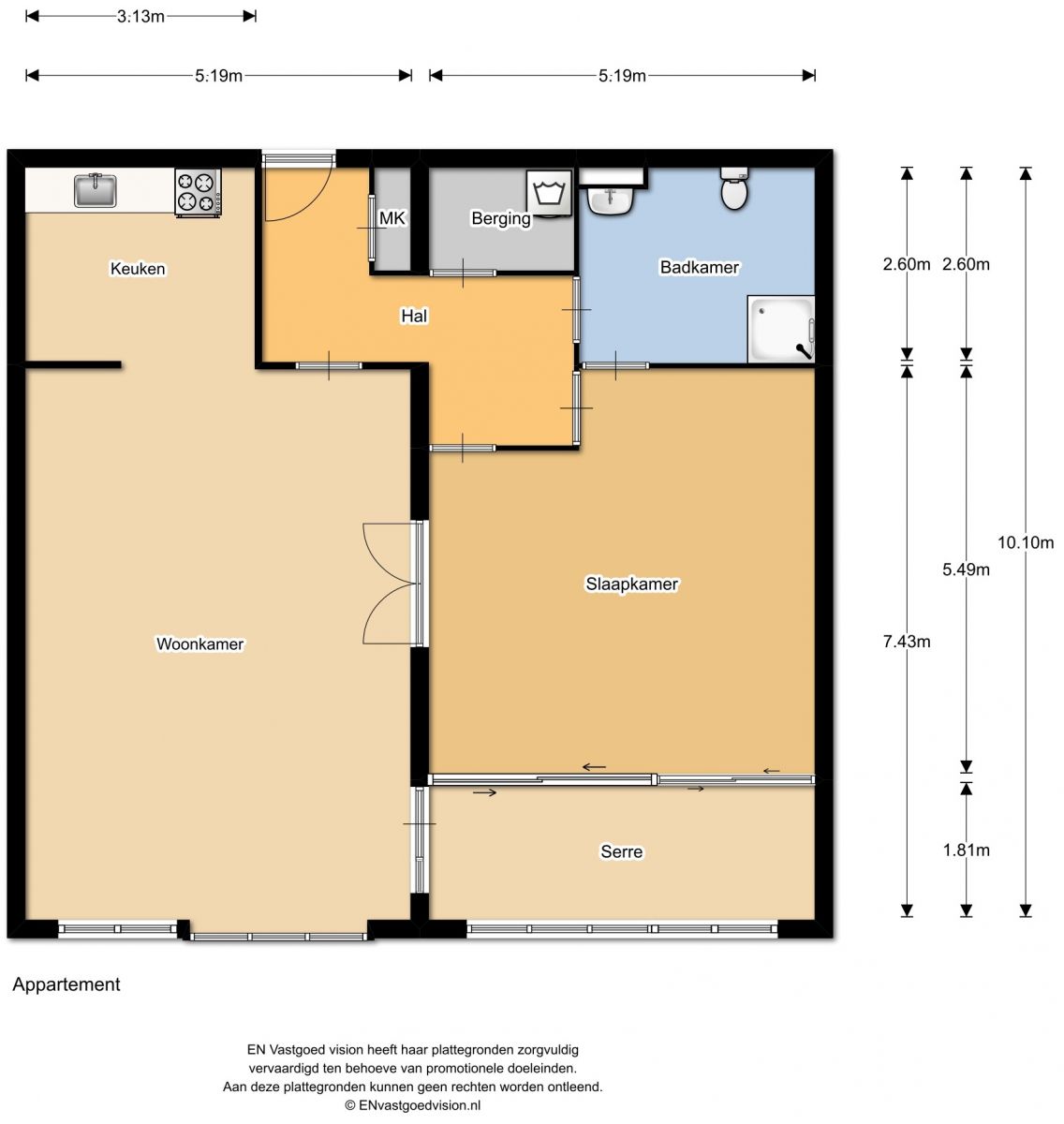 Hoge Veld appartement type A2