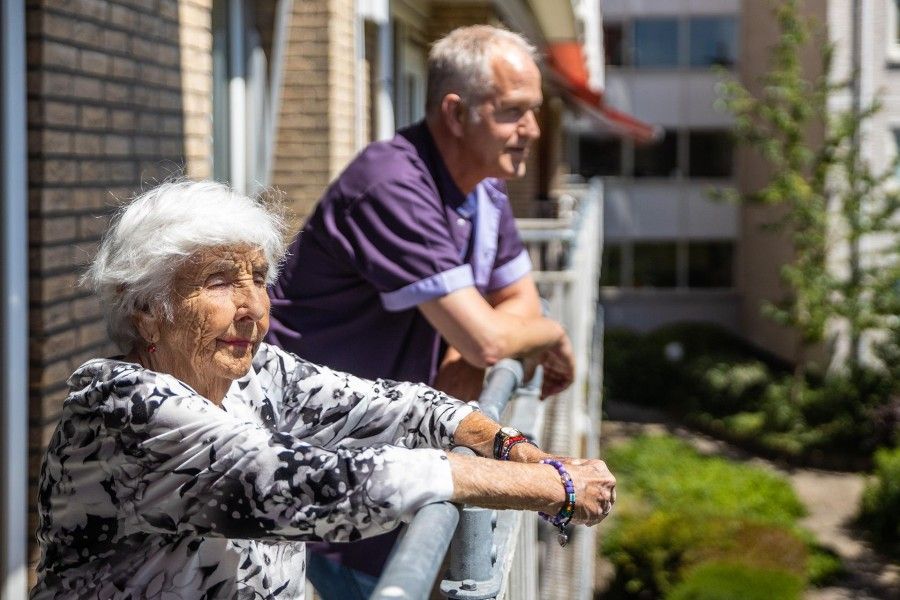 'Zo blij met mijn zonnige balkon'