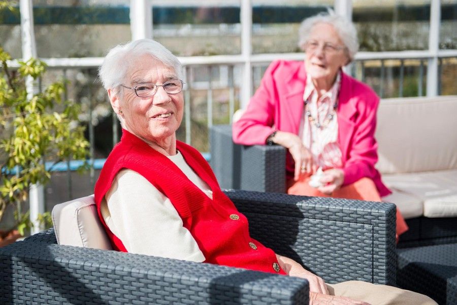 'Zodra het lekker weer is zijn we in de tuin te vinden'